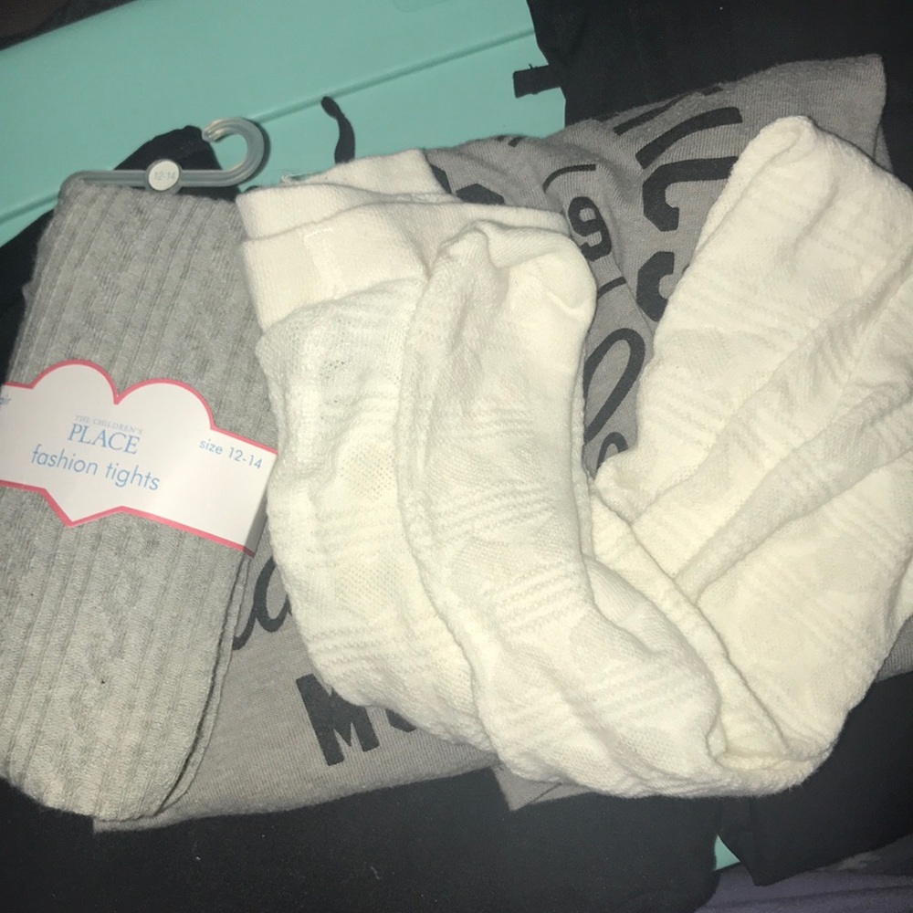 THE CHILDRENS PLACE White Fashion Tights
